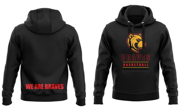 Braves Design #1 Player & Supporter Hoodie